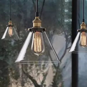 Suspension de lustre en verre de réservoir de <span class=keywords><strong>poisson</strong></span> <span class=keywords><strong>rouge</strong></span> minimaliste créatif à tête unique pour bar comptoir restaurant café - Product Image 3