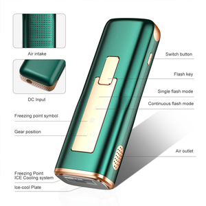 510K glace refroidissement combiné sans fil épilateur lumière Portable usage domestique indolore Permanent indolore Ipl dissolvant Laser épilation - Product Image 6