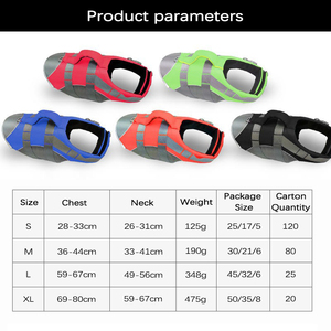 Rompi Pelampung Anjing yang Dapat Disesuaikan, Jaket Olahraga Penyelamat Keselamatan untuk Aktivitas Luar Ruangan, Rompi Renang Hewan Peliharaan - Product Image 6