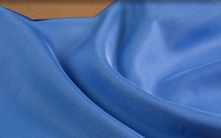 Tissu d'uniforme en gabardine 100% polyester bleu paon avec une bonne résistance de la couleur, utilisé pour les tabliers, les vêtements de travail, les uniformes scolaires