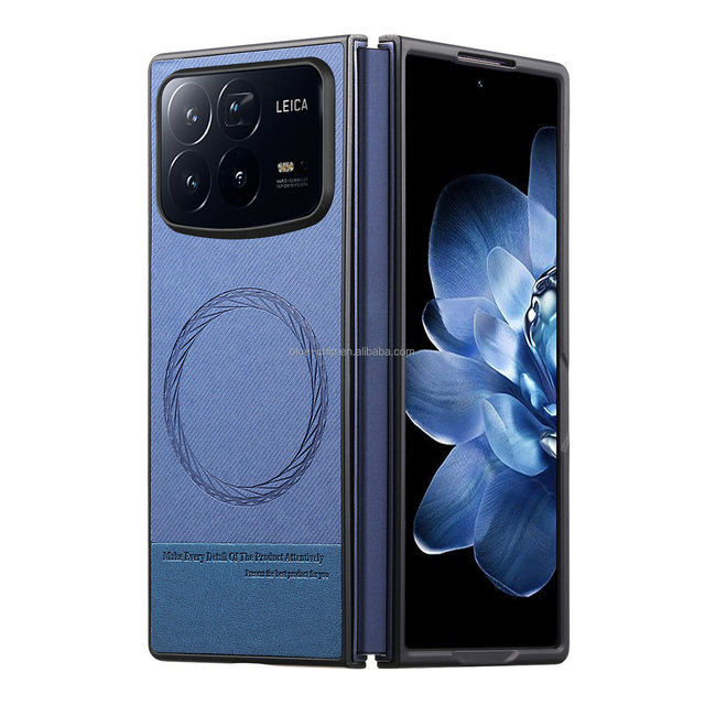 High Quality in Bulk Innovative Magneti Rugged Leather New Trend Cellphone Cover Mobile Phone Cases for Xiaomi Mix Fold 4