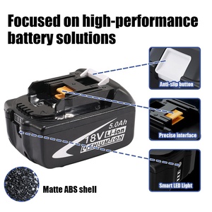 コードレスチェーンマイターソー交換用18V 6Ah充電式バッテリーBL1860 マキタ1用 コードレス2。 チェーンマイター3。 バッテリー - Product Image 5