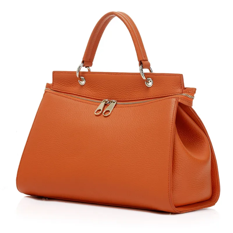 2023 / 2024 Luxury Vegan leather women Handbag Leather Chic lady bag Ladies Handbags