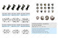 Frein à broche métallique Rieter pour broches de machines textiles à filature compacte