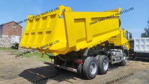 Sağ el sürücü HOWO-NX tanzanya/zambiya/Uganda pazarı için orta kaldırma U şekli damperli kamyonlar - Product Image 3