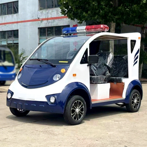 Voiture de tourisme électrique de luxe personnalisée, véhicule de patrouille de jardin, voiture de loisirs à double rangée, moteur AC 3.5KW, 30km/h, 5 passagers - Product Image 1