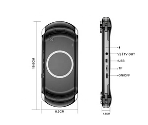 Hot bán 5.1 inch Màn hình <span class=keywords><strong>TFT</strong></span> 8GB X9S cầm tay trò chơi máy nghe nhạc video X9S Retro Trò chơi giao diện điều khiển X9S giao diện điều khiển cho <span class=keywords><strong>PSP</strong></span> dropshipping - Product Image 5