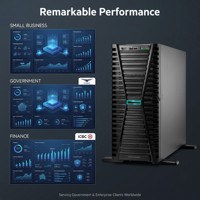 Servidor Torre HPE ProLiant ML110 Gen11 Nuevo, con un Solo Socket, Procesador Intel Xeon Escalable, 16GB de RAM, para Banco de Datos y Estación de Trabajo