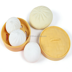 ของเล่นบีบยืดหยุ่นรูปขนมปังครัวซองต์ ซาลาเปา ยูเถียว ขนมปังสับปะรด ขนาด 13 ซม. 8 ซม. ทำจาก TPR ไม่มีของเหลว ไม่มีเจล - Product Image 4