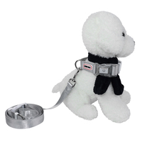 Harnais LED GPS personnalisé OEM pour chien, style coréen, gilet réglable pour petit animal, laisse de suivi à marque privée pour chiot, pour Teddy Bichon