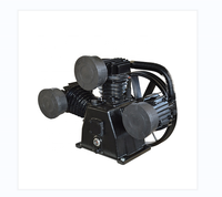 Compresseur d'air à piston 5,5 CV 3080 lubrifié, refroidi par air, alimenté en courant alternatif, avec valve et roulement