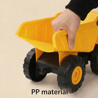 Camion benne d'ingénierie à friction de haute qualité pour enfants, jouet éducatif préscolaire en plastique ABS, véhicule de construction, cadeau