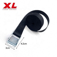 Correas de amarre sin fin de poliéster 100% de 25 mm (1 pulgada) con hebilla de leva de alta resistencia para carga, de fábrica OEM