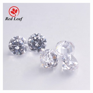 Redleaf Vòng phẳng trở lại Rose <span class=keywords><strong>cut</strong></span> <span class=keywords><strong>cubic</strong></span> zircon đá rô cắt Board lỏng đá quý tổng hợp <span class=keywords><strong>Cubic</strong></span> <span class=keywords><strong>Zirconia</strong></span> đá quý - Product Image 5