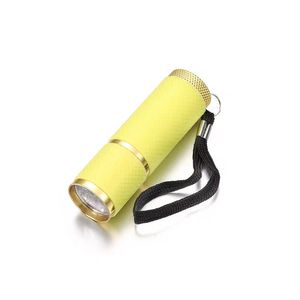 Regalo para Él, Linterna Portátil de 9/12 LED para Camping, Senderismo, Uso en Interiores, Colores Surtidos, Linternas Pequeñas Recubiertas con Correas - Product Image 3