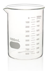 ALTHEA Hot Selling Lab Multifunctional <b>Measuring</b> Cup Transparent Scale Glassware Beaker 50-5000ML with Graduation and Spout - Product Image 2