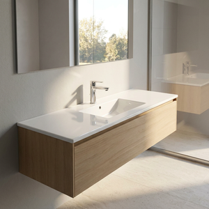 <span class=keywords><strong>Lavabo</strong></span> da <span class=keywords><strong>Bagno</strong></span> Moderno in Ceramica da Appoggio, <span class=keywords><strong>Design</strong></span> Rettangolare Sottile per Hotel e Uso Quotidiano Facile - Product Image 1