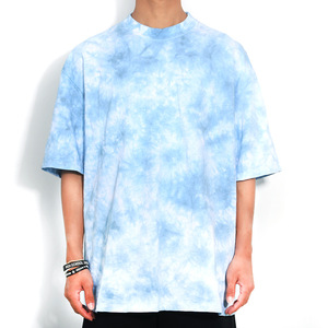 T-shirt en coton pur 240g, coupe ample, style Instagram, tie-dye, manches courtes, respirant et anti-transpiration, de la marque <span class=keywords><strong>ETAI</strong></span> Streetwear - Product Image 2