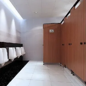 Hpl Compact Laminat Trennwand system für öffentliche Toiletten kabinen