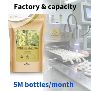 Té de Hoja de Gordolobo Herbal Natural Puro al por Mayor para la Limpieza Pulmonar y el Apoyo Respiratorio, Fórmula y Empaque Personalizados - Product Image 4