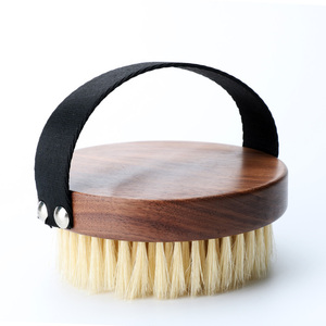 Abeis Logo personalizzato più venduto in legno di noce vegano Sisal massaggio secco spazzola per il corpo <span class=keywords><strong>Cellulite</strong></span> - Product Image 2