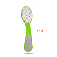 Lime à pieds en métal de haute qualité 2 en 1, exfoliante, lavable, lime à pieds personnalisée