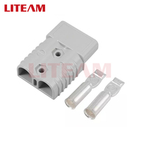 Connecteur de batterie fourni par l'usine pour câble 1/0, 175 A, 600 V, prise de batterie 175 A, connecteurs de pôle d'alimentation CC, connecteur de chargeur pour voiture et fourgonnette