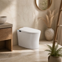 Toilettes intelligentes pour salle de bain avec bidet intégré, siège chauffant automatique, WC monobloc pour salles de bain modernes