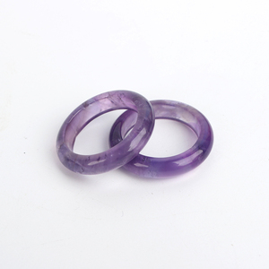 แหวนหินอาเกตคริสตัลธรรมชาติแบบใหม่ล่าสุดสำหรับตกแต่ง ขายส่ง - Product Image 6