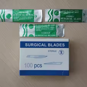 Bisturí desechable Acero al carbono Acero inoxidable Estéril Quirúrgico 10 #-36 # Cuchillas para uso quirúrgico - Product Image 4