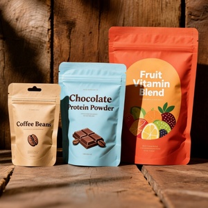 Customized Food Grade Resealable Plastic <b>Bag</b> Stand-Up Pouch 3.5g/1lb Doypack <b>Bag</b> for Protein Powder Zipper Food <b>Packaging</b> <b>Bags</b> - Product Image 3