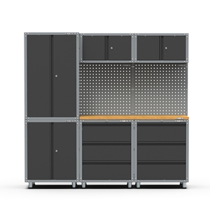 Home & Garage 9-Piece <b>Tool</b> <b>Cabinet</b> <b>Storage</b> System With Powder Coated Supports Customized DIY OEM/ODM/OBM Options 20CM9C Workshop - Product Image 5