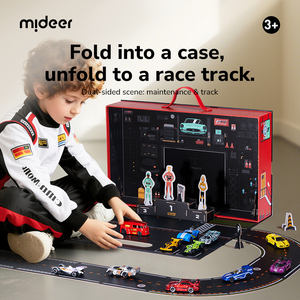 Гоночный трек Mideer MD3415 Speed Garage: 3D-раскладная гоночная площадка с 22 машинками, более 100 вариантами трасс и захватывающими игровыми сценами - Product Image 2