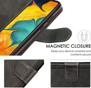 LeYi étui de téléphone en cuir pour <span class=keywords><strong>Samsung</strong></span> <span class=keywords><strong>Galaxy</strong></span> <span class=keywords><strong>A40</strong></span> S25FE étui <span class=keywords><strong>portefeuille</strong></span> à rabat en cuir protecteur d'écran HD - Product Image 5