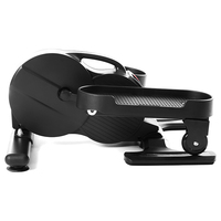 Exerciseur de jambe magnétique elliptique sous le bureau assis pour les personnes âgées adultes silencieux exercice de pédale de pied assis portable