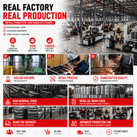 Comptoir de réception industriel durable sur mesure avec finition métallique argentée en acier inoxydable pour café, bar, restaurant