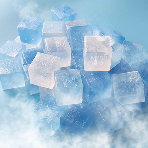 Cubitos de Hielo Reutilizables Similares a <span class=keywords><strong>Icon</strong></span>, Cubos de Hielo Cuadrados de Plástico Coloridos, Sin Dilución, Libres de BPA, Reutilizables - Product Image 4