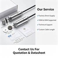 Sensor Getaran Dua Kabel IP68 4-20mA 0-50mm/s Pemancar Kecepatan CE 10Hz-1kHz Perawatan Prediktif untuk Mesin Berputar