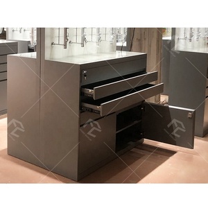 Bán buôn quang cửa hàng hiển thị <span class=keywords><strong>LED</strong></span> chiếu sáng có thể khóa quang khung hiển thị kệ gỗ kính hiển thị Showcase - Product Image 5