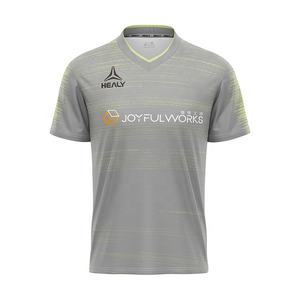 T-shirt da uomo a manica corta in poliestere t-shirt da <span class=keywords><strong>Tennis</strong></span> a asciugatura rapida e traspirante t-shirt da Badminton - Product Image 5