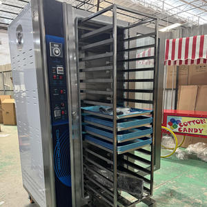 Thiết bị nướng bánh 16 khay hot-đối lưu không khí Lò nướng với hơi nước tự động thép không gỉ - Product Image 1