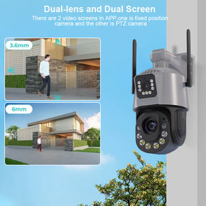ICSee 36X Zoom 6MP double objectif prise en charge du suivi automatique Service cloud WIFI 4G caméra de sécurité IP longue portée sans fil - Product Image 6