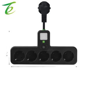 Adaptateur USB transfrontalier standard européen avec cordon et prise pour trois, quatre ou cinq prises MFi - Product Image 6