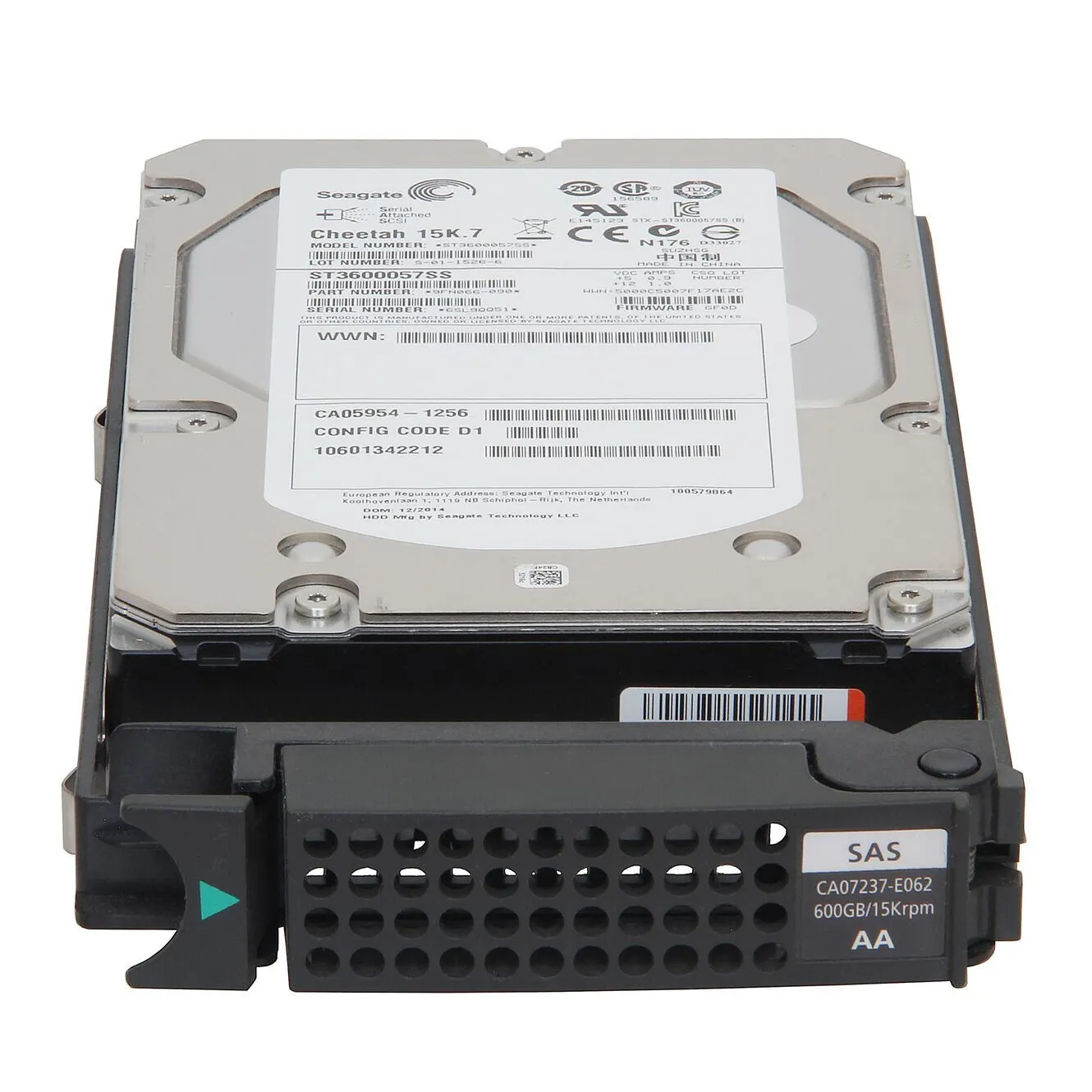 Für Original Fujitsu 300G 600G 1T 2T 4T 8T 1,2T 2,4T 1,8T Server-Harddisk