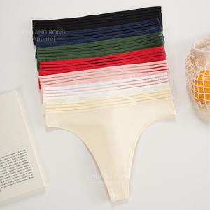 Europa y los Estados Unidos Sexy ropa interior de gran tamaño mujeres moda cintura todo algodón fino transpirable deportes Fitn - Product Image 2