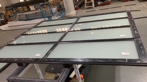 Villa haut <span class=keywords><strong>de</strong></span> gamme personnalisée système logistique moderne <span class=keywords><strong>porte</strong></span> <span class=keywords><strong>de</strong></span> <span class=keywords><strong>garage</strong></span> <span class=keywords><strong>en</strong></span> aluminium segmenté surélevé - Product Image 5