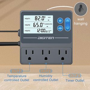 Controladores de Temperatura y Humedad para Cultivo de Hongos y Reptiles - Product Image 4
