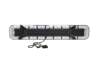Barre lumineuse d'ambulance haute puissance 1,5 m du fabricant, barre lumineuse d'avertissement d'urgence à LED, lumière stroboscopique avec haut-parleur, rouge, bleu, ambre