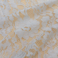 YY vente en gros Style victorien Floral Nylon coton cils Vintage noir dentelle tissu pour femmes vêtement robe faisant et robe de soirée