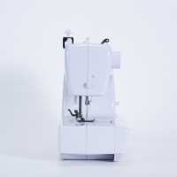 Nouvelle machine à coudre mécanique portable à point plat pour usage domestique, avec coupe-fil réglable, écologique